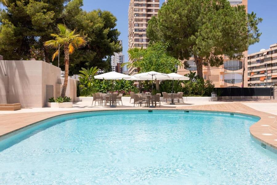 Halley Hotel & Apartments Affiliated By Melia Benidorm Exterior foto